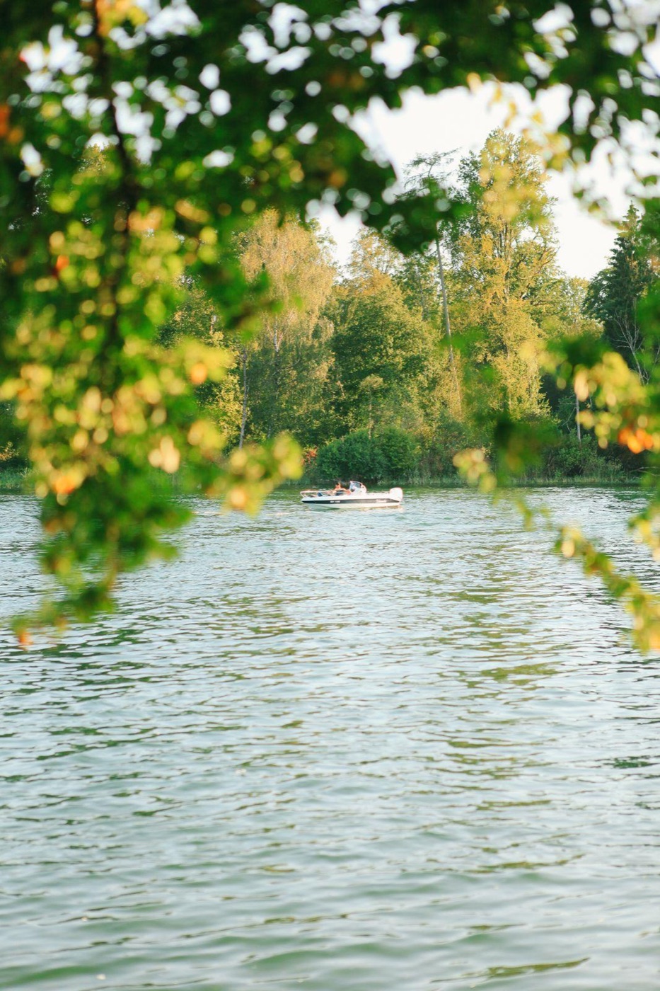 The Marinello boat Xhemile on the water